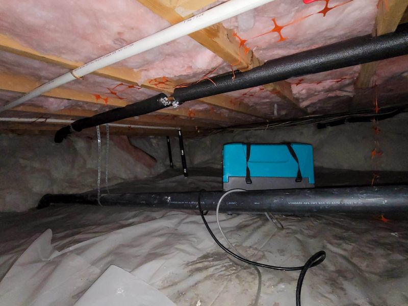 Crawl Space Water Remediation detail